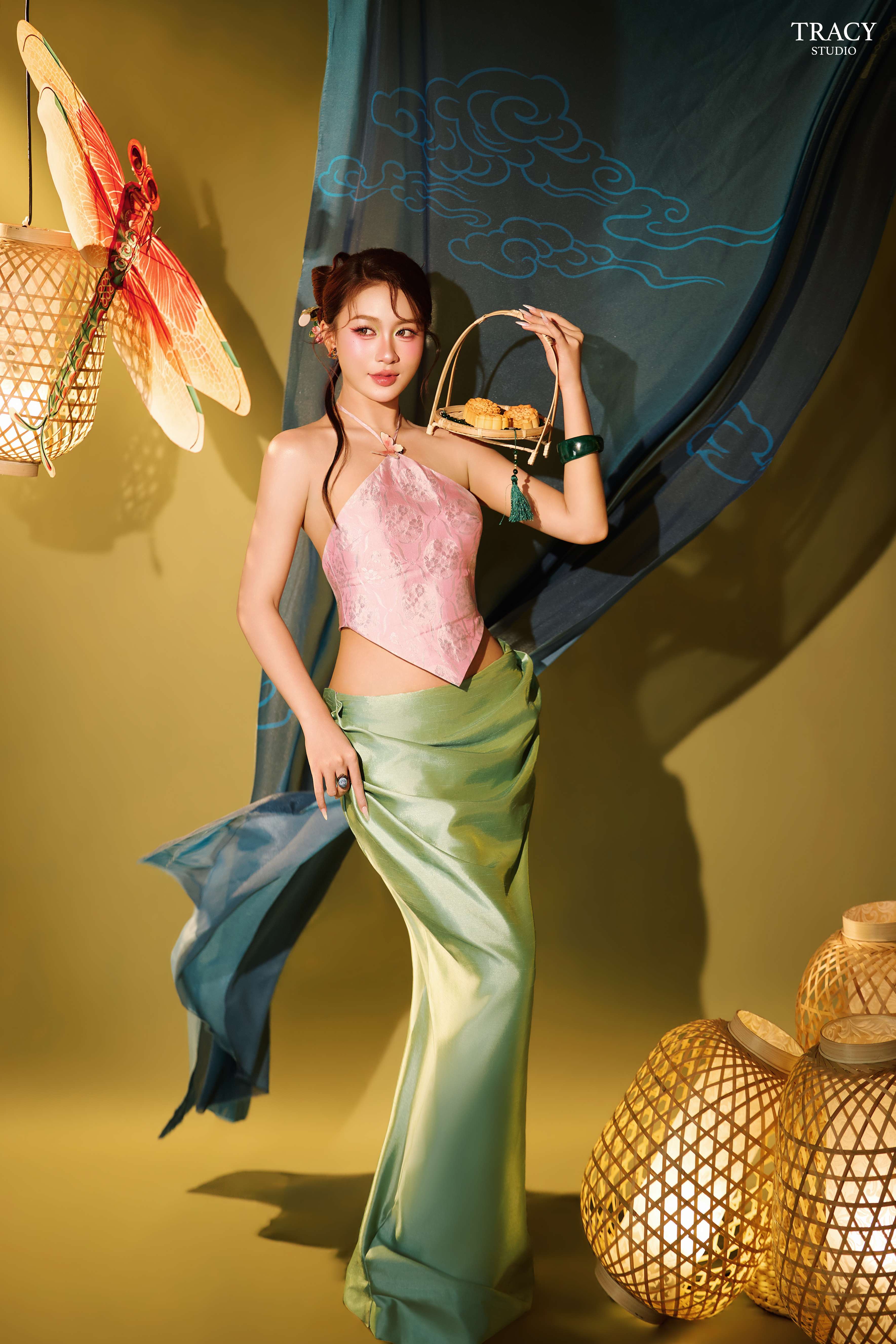 tracy studio chụp concept trung thu yem phuong bui